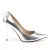 Pleaser CLASSIQUE-20 Escarpins Métallique Argent EU-35/US-5