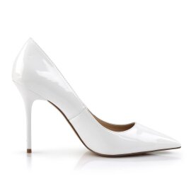 Pleaser CLASSIQUE-20 Escarpins Vernis Blanc EU-35/US-5