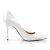 Pleaser CLASSIQUE-20 Escarpins Vernis Blanc EU-35/US-5