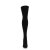Pleaser COURTLY-3005 Bottes cuissardes Noir EU-42/US-12