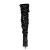 Pleaser COURTLY-3011 Bottes cuissardes Paillettes Noir EU-40/US-10