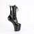 Pleaser CRAZE-1040 Bottines à plateforme Vernis Noir EU-38/US-8