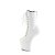 Pleaser CRAZE-1040TT Bottines à plateforme Vernis Noir Blanc EU-36/US-6