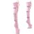 Pleaser CRAZE-3028 Bottes cuissardes à plateforme Vernis Rose EU-38/US-8