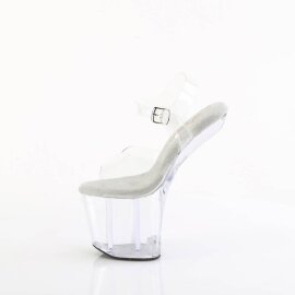 Pleaser CRAZE-808 Sandales à plateforme Transparent EU-41/US-11