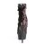 Pleaser DELIGHT-1008SQ Bottines à plateforme Paillettes Rouge EU-36/US-6