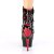 Pleaser DELIGHT-1012 Bottines à plateforme Vernis Noir EU-35/US-5