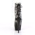 Pleaser DELIGHT-1018SP Bottines à plateforme Noir Bigarré EU-36/US-6