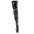 Pleaser DELIGHT-3000BONE Bottes cuissardes à plateforme Vernis Noir EU-36/US-6