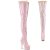 Pleaser DELIGHT-3027 Bottes cuissardes à plateforme Vernis Rose EU-36/US-6