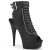 Pleaser DELIGHT-600-18 Bottines à plateforme Cuir synthétique Noir EU-37/US-7