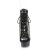 Pleaser DELIGHT-600-33RM Bottines à plateforme Daim synthétique Strass Noir EU-39/US-9