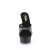 Pleaser DELIGHT-601-6RM Mules à plateforme Daim synthétique Strass Noir EU-35/US-5