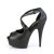 Pleaser DELIGHT-621 Sandales à plateforme Cuir synthétique Noir EU-38/US-8