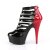 Pleaser DELIGHT-695 Sandales à plateforme Vernis Noir EU-35/US-5