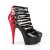Pleaser DELIGHT-695 Sandales à plateforme Vernis Noir EU-35/US-5