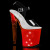 Pleaser DISCOLITE-808 Sandales à plateforme Transparent Couleur EU-35/US-5