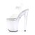 Pleaser DISCOLITE-808 Sandales à plateforme Transparent Couleur EU-35/US-5