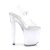 Pleaser DISCOLITE-808 Sandales à plateforme Transparent Couleur EU-35/US-5