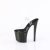 Pleaser ENCHANT-708 Sandales à plateforme Transparent Noir EU-35/US-5