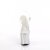 Pleaser ENCHANT-708LT-CIRCLE Sandales à plateforme Transparent Argent EU-35/US-5