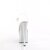 Pleaser ENCHANT-708LT-CIRCLE Sandales à plateforme Transparent Argent EU-35/US-5