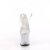 Pleaser ENCHANT-708RSI Sandales à plateforme Paillettes Transparent Argent EU-37/US-7