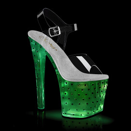 Pleaser ENCHANT-708T-LT Sandales à plateforme...
