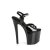 Pleaser ENCHANT-709 Sandales à plateforme Vernis Noir EU-37/US-7