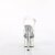 Pleaser ESTEEM-708CK Sandales à plateforme Holo Transparent Argent EU-37/US-7