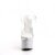 Pleaser ESTEEM-708DM Sandales à plateforme Strass Transparent Argent EU-35/US-5