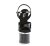 Pleaser ESTEEM-709 Sandales à plateforme Vernis Noir Transparent EU-40/US-10