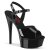 Pleaser EXCITE-609 Sandales à plateforme Vernis Noir EU-35/US-5