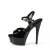 Pleaser EXCITE-609 Sandales à plateforme Vernis Noir EU-35/US-5