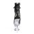 Pleaser FLASHDANCE-1018-7 Bottines à plateforme Vernis Noir Bigarré EU-40/US-10