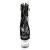 Pleaser FLASHDANCE-1018-7 Bottines à plateforme Vernis Noir Bigarré EU-37/US-7