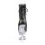 Pleaser FLASHDANCE-1018-7 Bottines à plateforme Cuir synthétique Noir EU-37/US-7