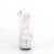 Pleaser FLASHDANCE-608CH Sandales à plateforme Transparent Bigarré EU-38/US-8