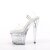 Pleaser FLASHDANCE-708SPEC Sandales à plateforme Transparent Bigarré EU-37/US-7