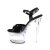 Pleaser FLASHDANCE-709 Sandales à plateforme Transparent Bigarré EU-35/US-5