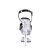 Pleaser FLASHDANCE-709 Sandales à plateforme Transparent Bigarré EU-37/US-7