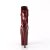 Pleaser FLAMINGO-1020 Bottines à plateforme Vernis Bourgogne EU-36/US-6
