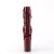 Pleaser FLAMINGO-1020 Bottines à plateforme Vernis Bourgogne EU-39/US-9