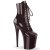 Pleaser FLAMINGO-1020 Bottines à plateforme Vernis Café EU-43/US-13