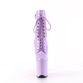 Pleaser FLAMINGO-1020 Bottines à plateforme Vernis Violet EU-36/US-6