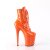 Pleaser FLAMINGO-1020 Bottines à plateforme Vernis Orange EU-37/US-7