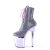Pleaser FLAMINGO-1020CHRS Bottines à plateforme Strass Chrome Violet EU-41/US-11