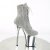 Pleaser FLAMINGO-1020CHRS Bottines à plateforme Strass Chrome Argent EU-40/US-10