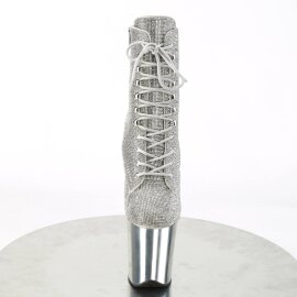 Pleaser FLAMINGO-1020CHRS Bottines à plateforme...