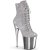 Pleaser FLAMINGO-1020CHRS Bottines à plateforme Strass Chrome Argent EU-35/US-5